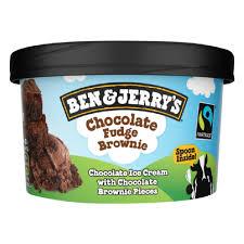 B&J CUP CHOC FUDGE BROWNIE