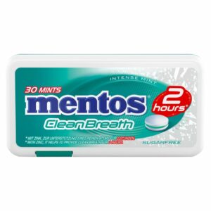 MENTOS CLEANBREATH INTENSE MINT