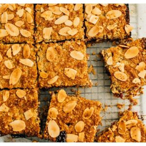 BAKEWELL STYLE FLAPJACK