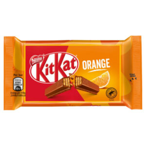 KIT KAT 4 FINGER ORANGE BAR