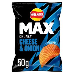 WALKERS MAX CRISPS CHEESE & ONION