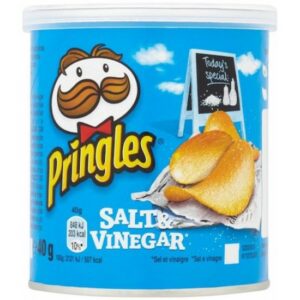 PRINGLES SALT & VINEGAR CRISPS