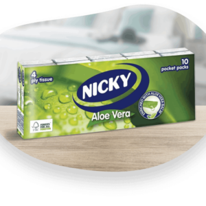 NICKY ALOE VERA POCKET TISSUES