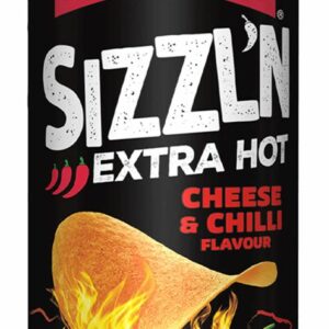 PRINGLES SIZZL'N CHEESE & CHILLI