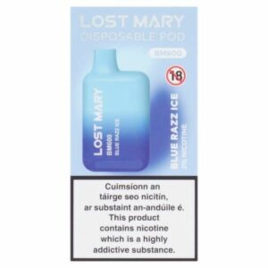 LOST MARY BLUE RAZZ ICE