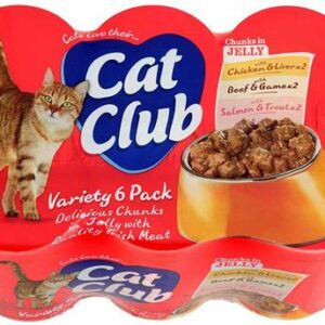 CAT CLUB JELLY 6 PACK