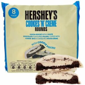 HERSHEYS COOKIES N CREME ROUNDS 128G