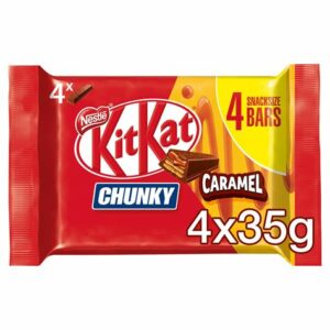 KIT KAT CHUNKY CARAMEL 4 PACK MULTI