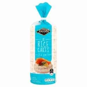 JACOBS RICE CAKES NATURAL SEA SALT