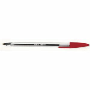 BIC CRISTALBALLPOINT PEN RED