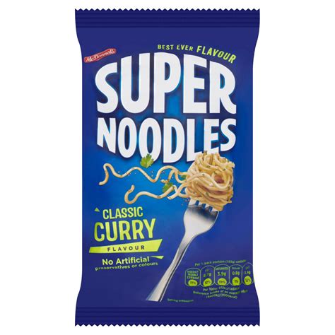 MCDONNELLS SUPER NOODLES CURRY