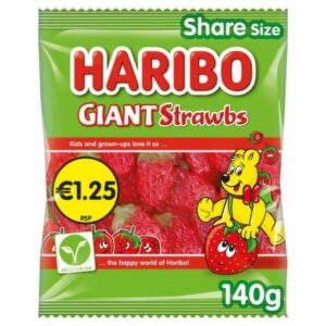 HARIBO GIANT STRABS BAG