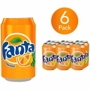 FANTA ORANGE CAN 6 PACK