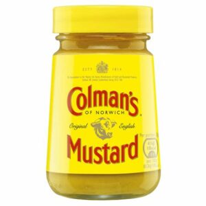 COLMANS MUSTARD JAR ENGLISH