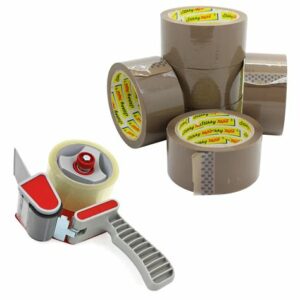 CS PARCEL TAPE - CLEAR OR BROWN