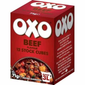 OXO BEEF STOCK CUBES 12'S