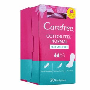CAREFREE COTTON NORMAL PANTYLINER