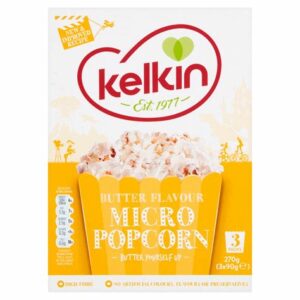 KELKIN M/W BUTTER POPCORN 3PK