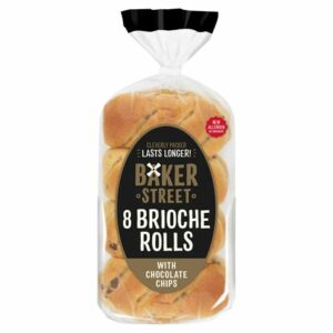 BAKER STREET 8PK CHOC CHIP BRIOCHE/